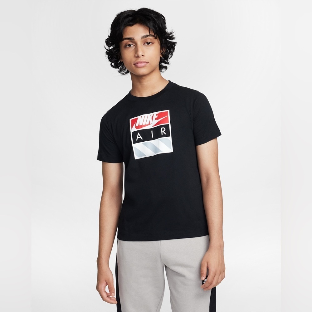 Sz various Nike Air Black T-Shirt for big kids